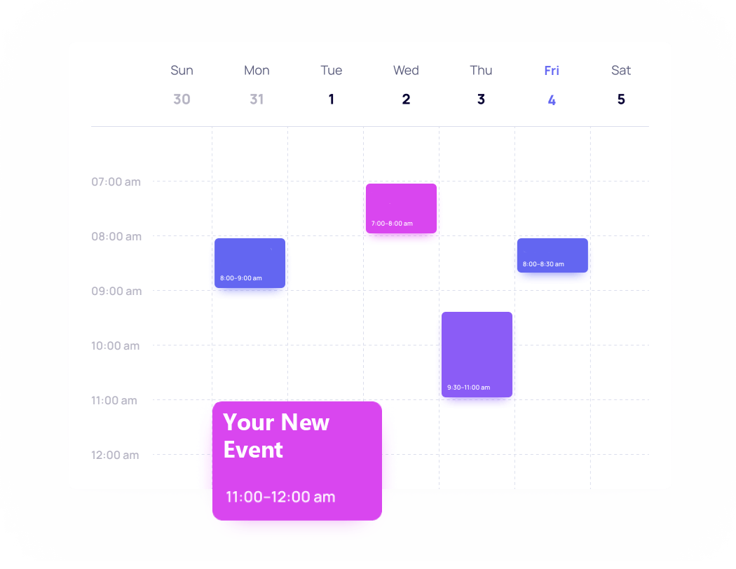 Business event workflow